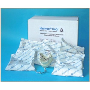 HINRIVEST COCR RIVESTIMENTO DI PRECISIONE A LEGAME FOSFATICO PER PROTESI SCHELETRATA - CONFEZIONE DA 28 BUSTE DA 180GR - COD. H