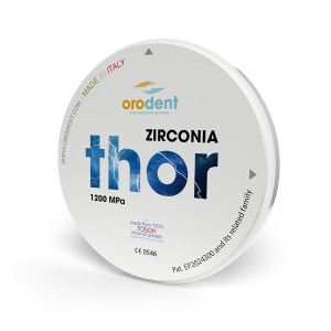 ORODENT THOR DISCO IN ZIRCONIA MULTISTRATO AD ALTA RESISTENZA ALLA FLESSIONE