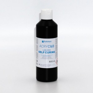 RUTHINIUM ACRY C&B LIQUIDO SELF CURING PER RESINA ACRILICA PER PROVVISORI DA 500ML COD. 0690007