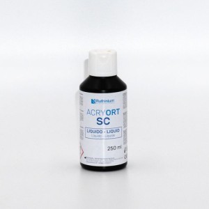 RUTHINIUM ACRY ORT SC LIQUIDO PER RESINA ACRILICA ORTODONTICA POLIMERIZZABILE A FREDDO DA 250ML COD. 1230002