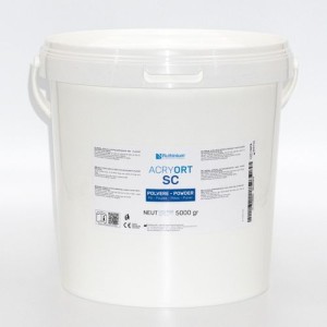 RUTHINIUM ACRY ORT SC POLVERE PER RESINA ACRILICA ORTODONTICA POLIMERIZZABILE A FREDDO DA 5KG COD. 1280002