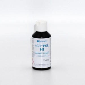RUTHINIUM ACRY POL HI LIQUIDO PER RESINA ACRILICA POLIMERIZZABILE A CALDO DA 250ML COD. 1000301