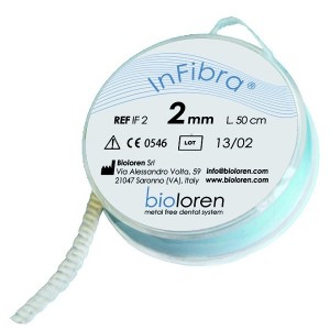 BIOLOREN INFIBRA NASTRO TUBOLARE IN FIBRE DI POLITELENE AD ALTO PESO MOLECOLARE H 1MM - COD. IF1TUB