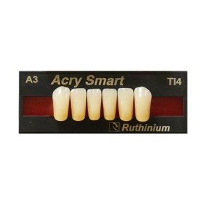 RUTHINIUM ACRY SMART DENTI ARTIFICIALI IN PMMA 4 STRATI INCISIVI INFERIORI - COD. 0120091