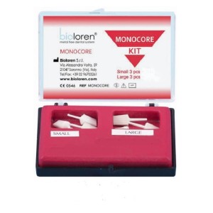 BIOLOREN MONOCORE KIT DI PERNI IN FIBRA DI VETRO - CONFEZIONE DA 6 PEZZI MISTI