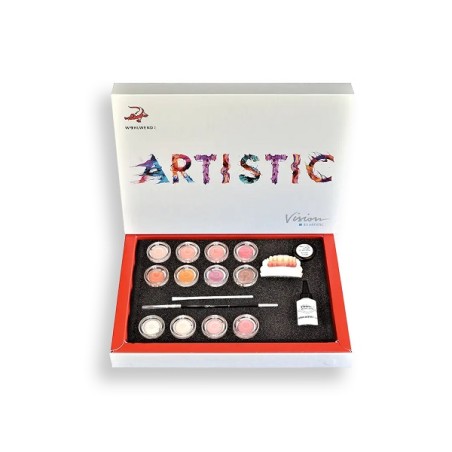 WOHLWEND VISION 3D ARTISTIC GENGIVAL KIT DI COLORI GENGIVALI E MASSE SCULTOREE - COD. VI771