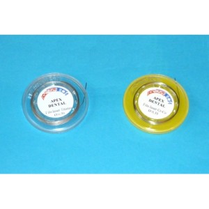 APEX DENTAL BOBINA DI FILO PER SALDATURE LASER CRCO CERAMIZZABILE SENZA NICHEL DA 2MT - COD. FLSLCRC035