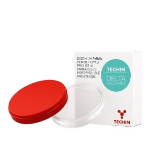 TECHIM DELTA DISCO IN PMMA CALCINABILE SPESSORE 20MM COD. RES000109