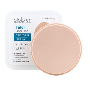 BIOLOREN TRILOR DISCO IN FIBRA DI VETRO ROSA - COD. FDS20PK