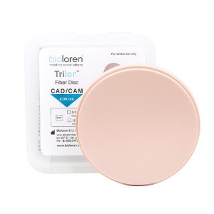 BIOLOREN TRILOR DISCO IN FIBRA DI VETRO ROSA - COD. FDS16PK