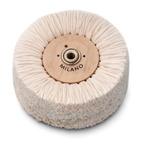 APEX DENTAL SPAZZOLA IN FILO DI COTONE PER LA RIFINITURA DI LEGHE E RESINE DENTALI - COD. SPCL10FCT