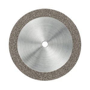 APEX DENTAL THICK MED DISCO SEPARATORE DIAMANTATO CON ANELLO ROSSO DI GRANA FINE - COD. THMD22