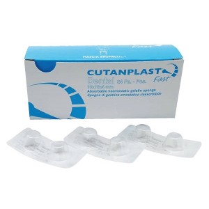 CUTANPLAST SPUGNA DI GELATINA EMOSTATICA RIASSORBIBILE - COD. 07610101