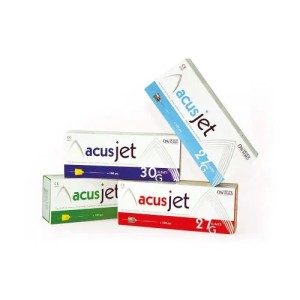 DENTAL WORLD ACUS JET AGHI DENTALI PER ANESTESIA - CONFEZIONE DA 100 PEZZI - COD. 002000