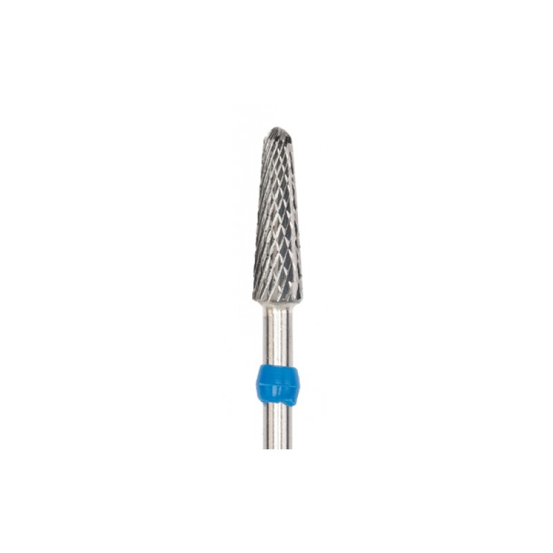 APEX DENTAL FRESA HP IN TUNGSTENO QUATTRO A GRANA MEDIA CON ANELLO BLU - COD. FRHP105014