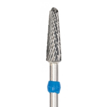 APEX DENTAL FRESA HP IN TUNGSTENO QUATTRO A GRANA MEDIA CON ANELLO BLU - COD. FRHP105014