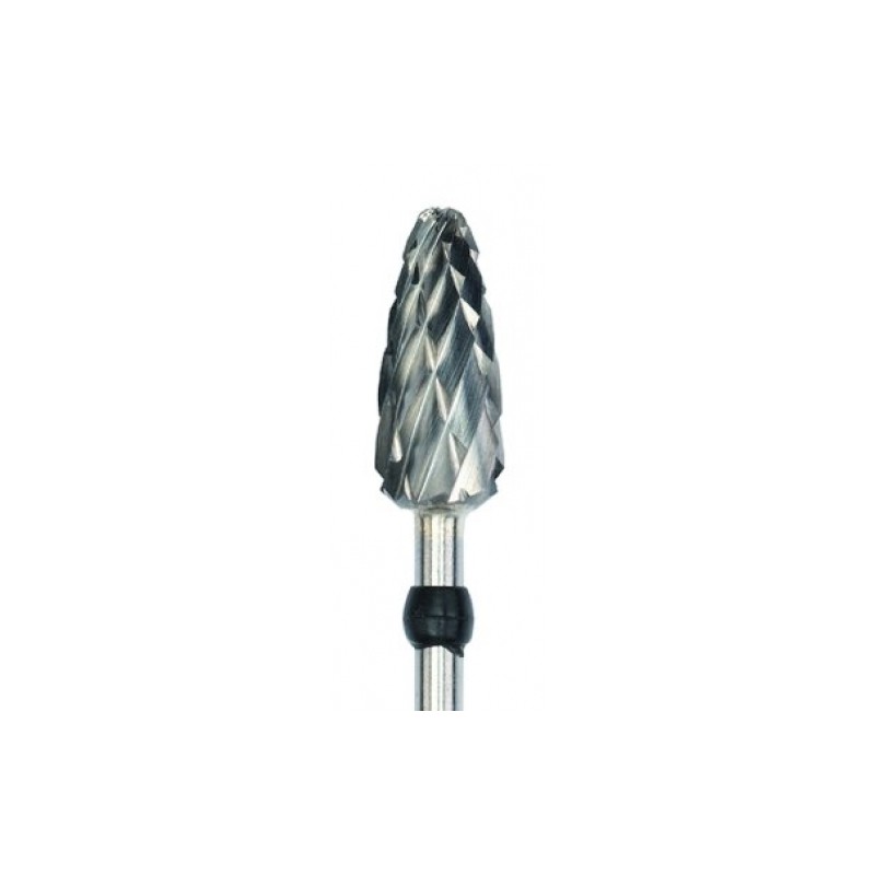 APEX DENTAL FRESA HP TUNGSTENO TURBO GRANA EXTRA GROSSA CON ANELLO NERO - COD. FRHP101001