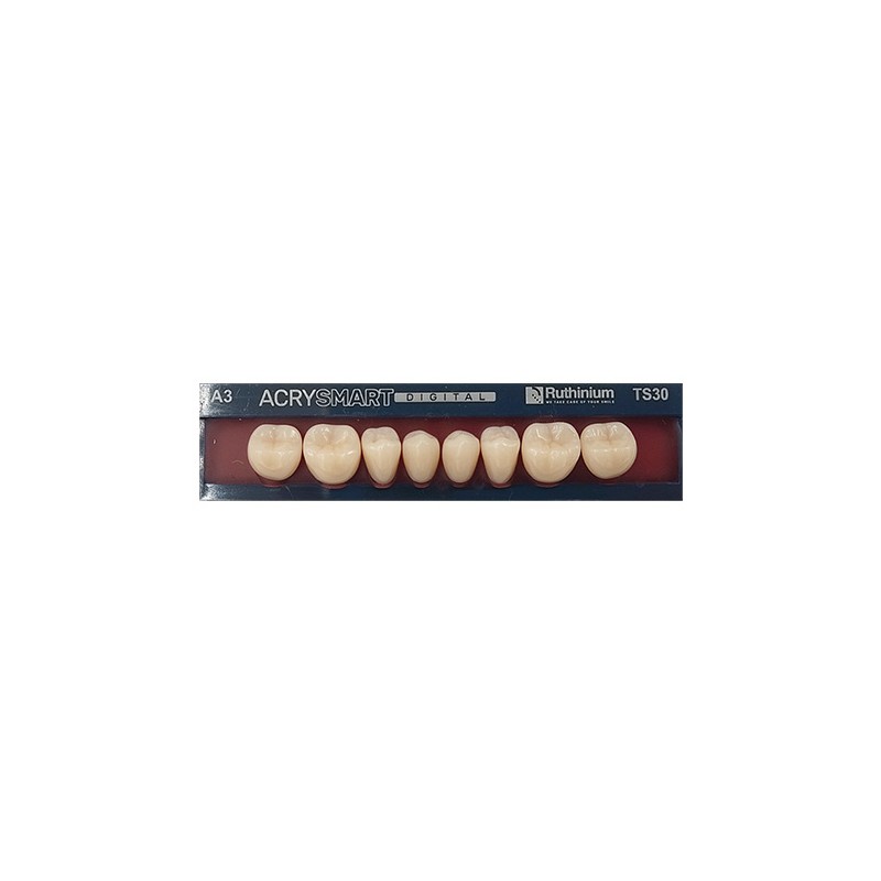 RUTHINIUM ACRY SMART DIGITAL DENTI ARTIFICIALI IN PMMA 4 STRATI DIATORICI INFERIORI - COD. 0120110