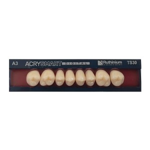RUTHINIUM ACRY SMART DIGITAL DENTI ARTIFICIALI IN PMMA 4 STRATI DIATORICI SUPERIORI - COD. 0120109