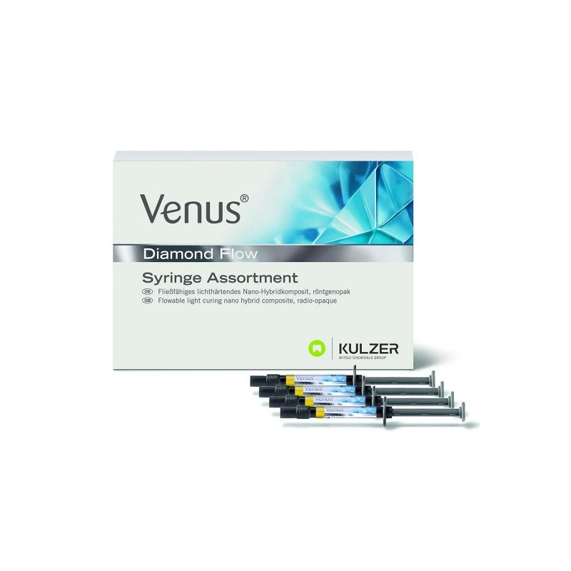 KULZER VENUS ART DIAMOND FLOW COMPOSITO NANO-IBRIDO FOTOPOLIMERIZZABILE FLUIDO RADIOPACO