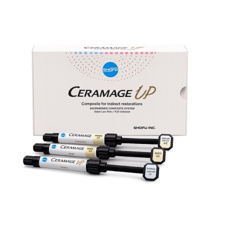 SHOFU CERAMAGE UP BODY COMPOSITO MICROIBRIDO FOTOPOLIMERIZZABILE FLUIDO DA 5G - COD. 2335 / 2336 / 2337 / 2338
