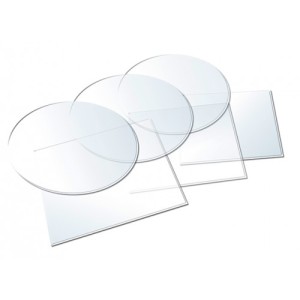 BIO-ART CRYSTAL PLATES DISCHI TERMOPLASTICI RIGIDI QUADRATI SPESSORE 1MM LATO 126MM - COD. CRYP1Q